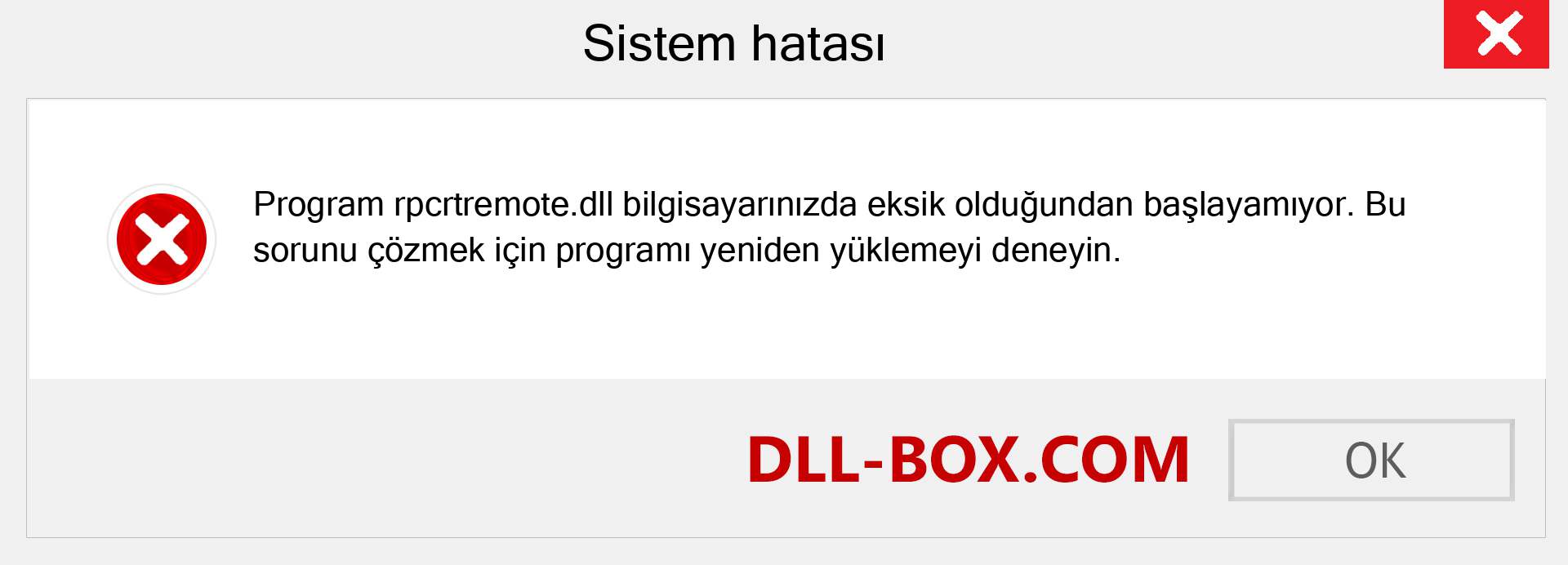 rpcrtremote.dll dosyası eksik mi? Windows 7, 8, 10 için İndirin - Windows'ta rpcrtremote dll Eksik Hatasını Düzeltin, fotoğraflar, resimler